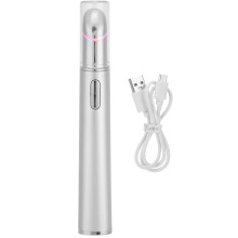 Face Massager Tool For Eye Bags Rechargeable Eye Lift Wand With Blue Red Light Therapy USB Powered Skincare Device Dustproof Cap Collagen Boosting Fi