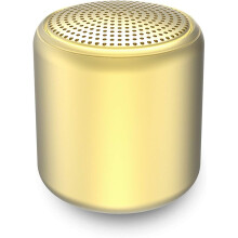 Sound Companion, Mini Caixa de Som Bluetooth Recarregável, Resistente à Água e Portátil para Viagens, Som Estéreo Nítido, Cobertura True360,