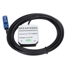 Waterdichte GPS-antenne voor voertuigen met actieve magnetische bevestiging, Fakra C-interface, groot bereik, compatibel met Kenwood DNX, DDX, KNA,