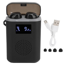 Bezdrôtové slúchadlá do uší s dotykovým ovládaním, Bluetooth stereo systém, vodeodolný ergonomický dizajn, odolná konštrukcia,