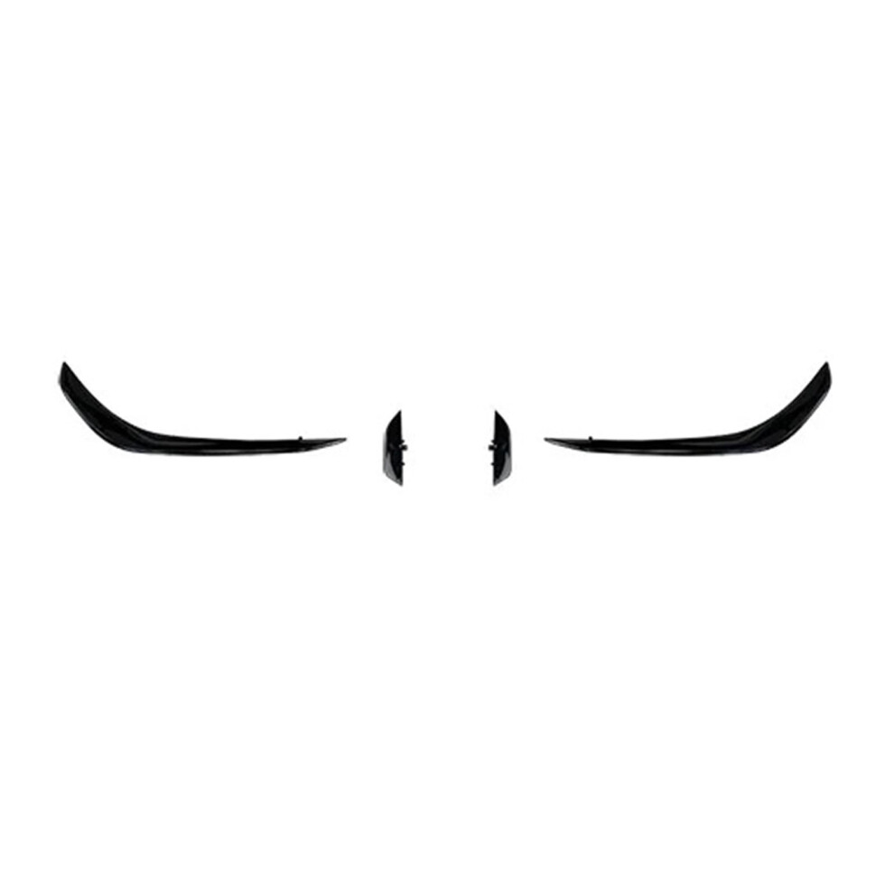 Front Lip Spoiler Carbon Look With Fog Lamp Trim For Mercedes Cla W118 C118 Amg Cla45 2020 9382693227102