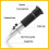 Refractometer 032% Brix, Handheld Optical Sugar Refractometer For Food & Beverages, ATC Temperature Compensation 5
