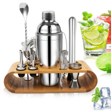 Cocktail Shaker Set 750ml Stainless Steel 12Piece Bartender Kit for Home Bar Mixing