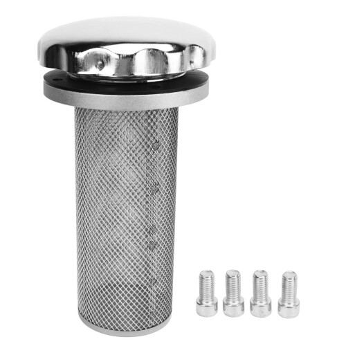 Öltank Luftfilter mit Ventildeckel 125μm 600cm² Edelstahl 1
