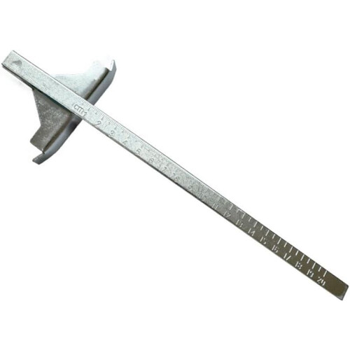 Edge Guide with Scale Compatible with Circular Saws 11mm Guide 2