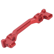 RC Aluminium Front Bumper Mount for Axial SCX24 90081 1/24 RC Car Red