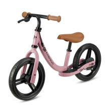Bicicletta equilibrio Kinderkraft SPACE Rosa - Freno a mano - Grandi ruote in schiuma - Sicurezza bambino