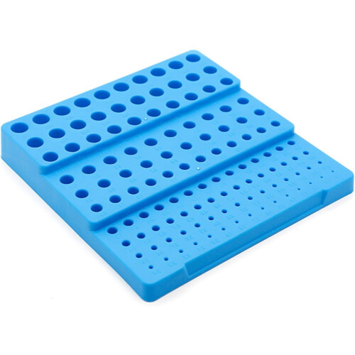 Screwdriver Bits Holder 121Hole Drill Bits Organizer Storage Case For Workshop Organization 1