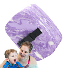 Swim Belt Kids Adjustable Portable Inflatable Pool Training Float For Children Purple Safety Belt For Pool Beach Play