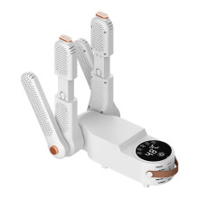 Boot Dryer with Silent Shoe and Glove Drying, Odor Reduction, Energy Saving Timer, White 4