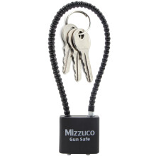 Gun Cable Lock with Keys 8.5 Inch Durable Trigger Cable for Pistols Rifles Shotguns Firearm Safety