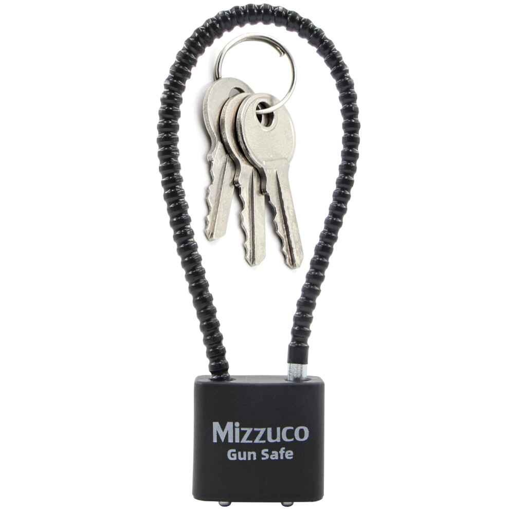 Gun Cable Lock With Keys 8.5 Inch Durable Trigger Cable For Pistols Rifles Shotguns Firearm Safety 9199774514576