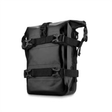 Motorcycle Saddle Bags for NC750X/NC700X, CB650R/CBR650R, XADV750 Black, Crash Bar Compatible, Tool Bag