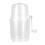 Manual Ice Crusher with Precise Texture Control for Cocktails, Desserts and Summer Drinks, White 1