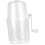 Manual Ice Crusher with Precise Texture Control for Cocktails, Desserts and Summer Drinks, White 5