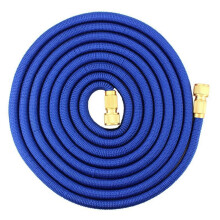 50ft Expandable Garden Hose Triple Length Expansion with LeakProof Brass Fittings for Car Wash