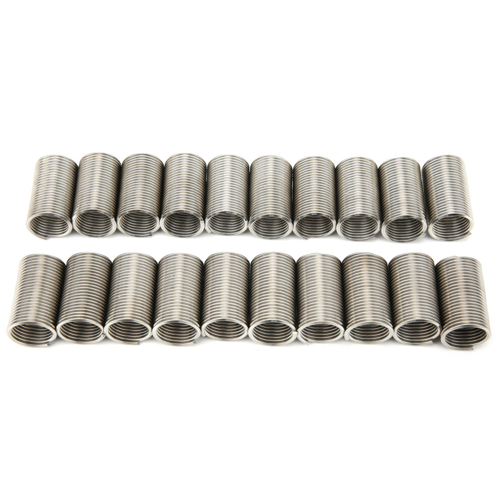 M14 X 1.5 X 3D Stainless Steel Wire Thread Inserts 20Pcs Sus304 Repair Kit 8761378687416