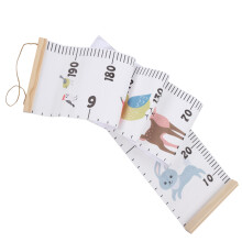 Cool Gray Growth Chart Ruler for Kids Room Decor - Photography Prop