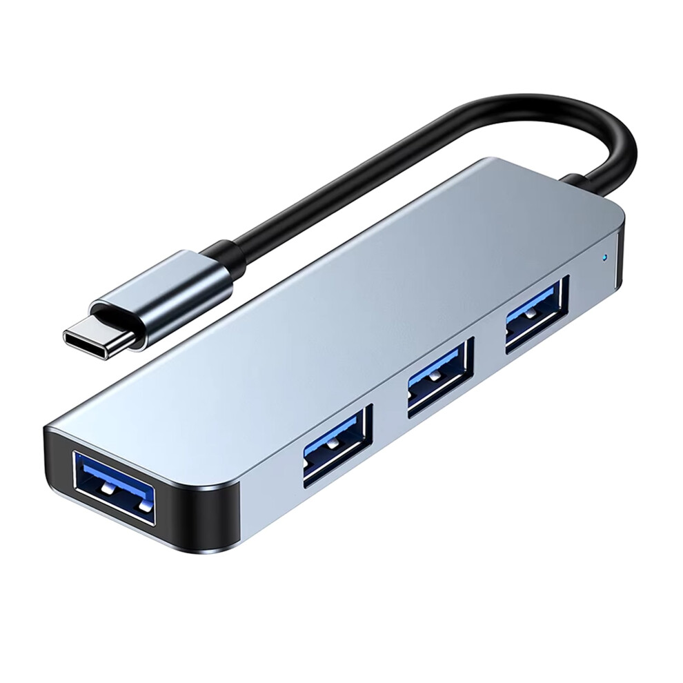 Usbc Hub 3.0 4Port Ultra Slim Usb Typec Dock Extension Adapter For Keyboard, Mouse, Printer 9094768770146