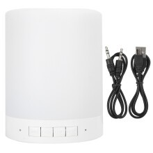 Lampă inteligentă cu control tactil, difuzor Bluetooth wireless portabil cu baterie reîncărcabilă, iluminare caldă pentru toate ocaziile, idee