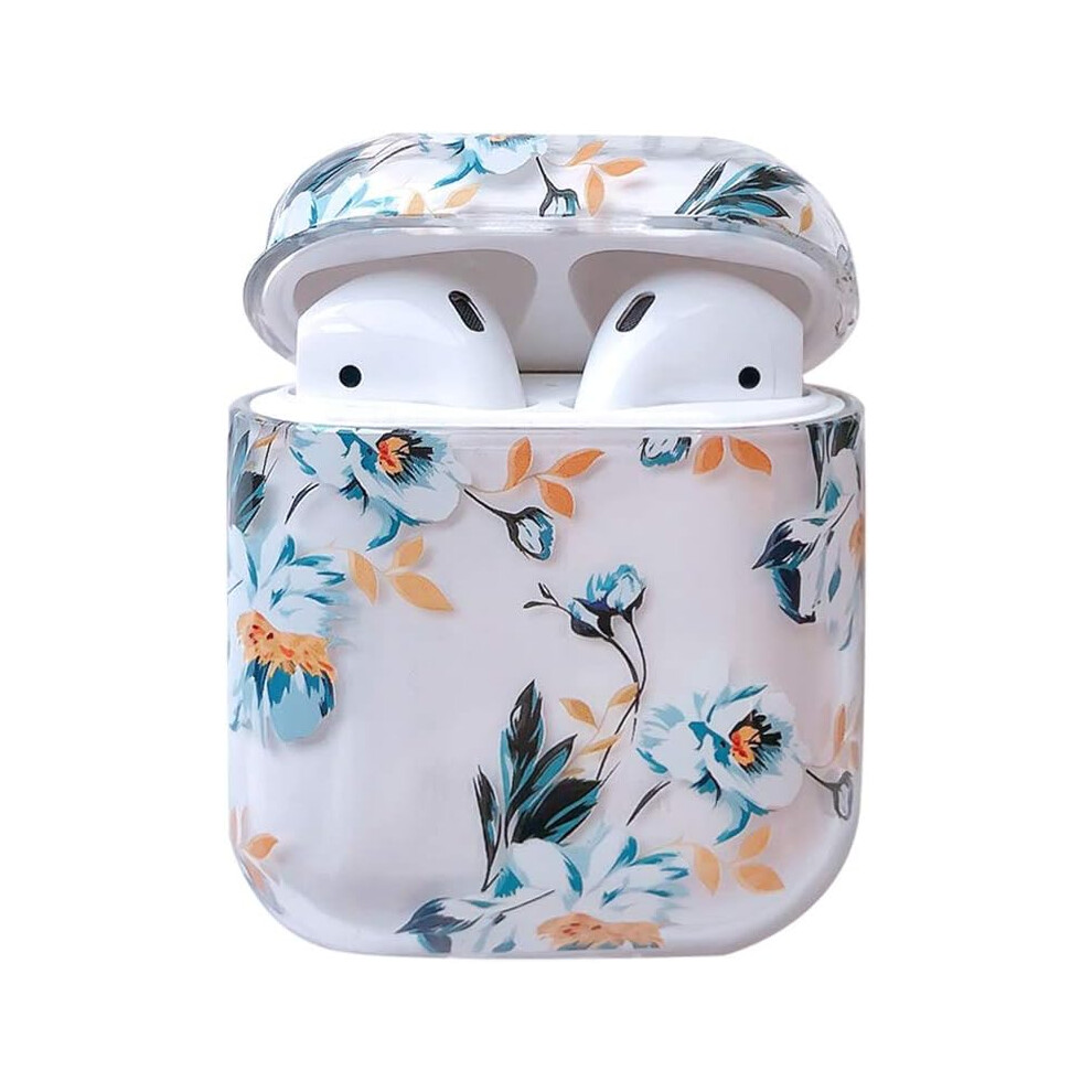 Airpod Case Cover, Compatible With Airpods Case Shockproof Protective Hard Case Cover For Women Men, Easy To Carry With Keychain For Airpods 2/1 Charg 9012494156669