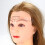 Πρότυπο φρυδιών Microblading για αρχάριους, ασφαλής για το δέρμα χάρακας φρυδιών μιας 4