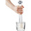 Cocktail Muddler with Serrated Crushing Base, 9.45 Inch Ergonomic Long Handle Ice Crusher 3