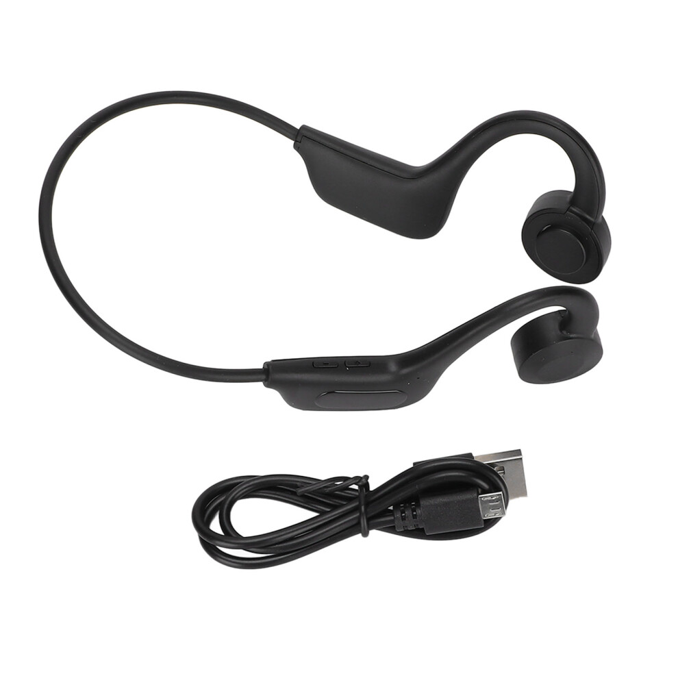 Bone Conduction Wireless Headphones Open Ear Bluetooth 5.3 High Definition Calls Lightweight Comfortable Sweat Resistant Sport Headset For Daily Use A 9012494057096
