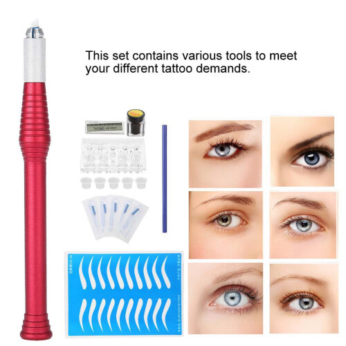 Microblading Marvel, Permanent Makeup Kit with Multi Functions, Including Disposable Needles for Safe and Hygienic Application For Halloween Parties 2