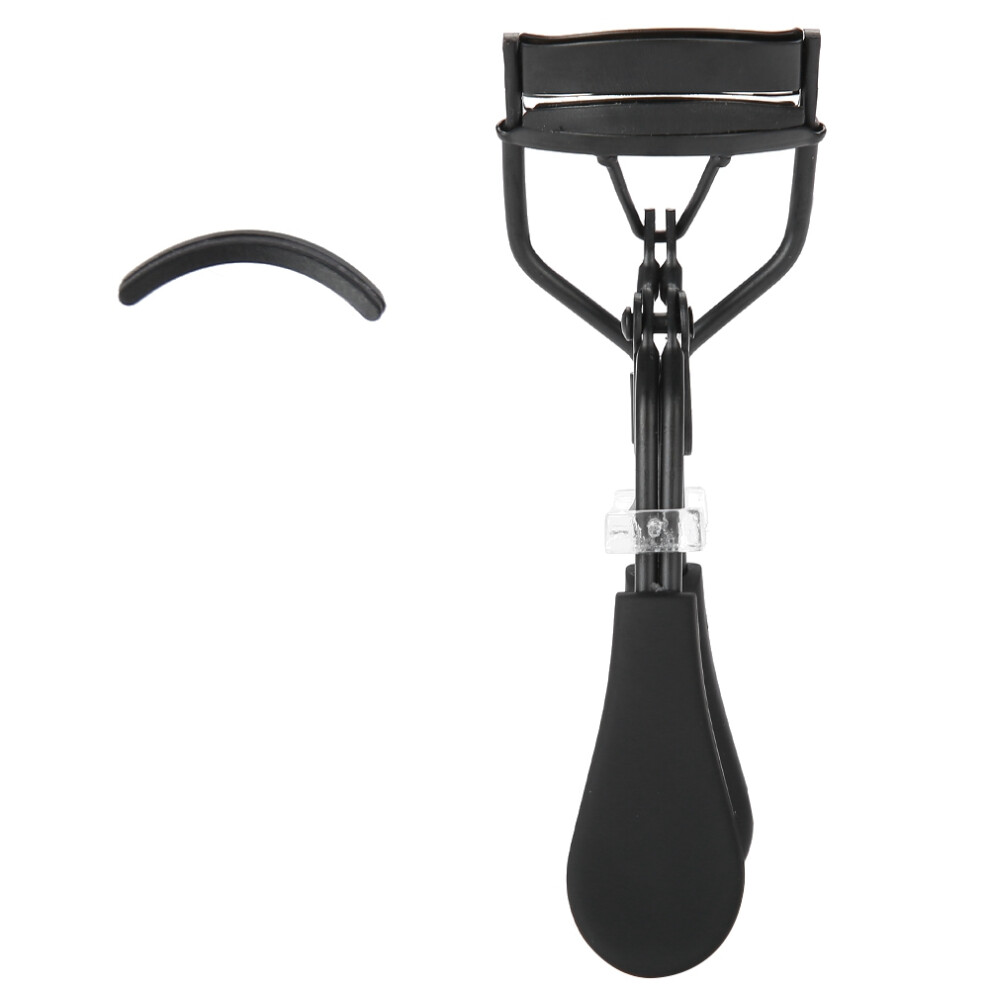 Stainless Steel Eyelash Curler Featuring Hypoallergenic Silicone Pads Ergonomic Grip For Natural Lift And Precise Performance Comfortable Non Pain L