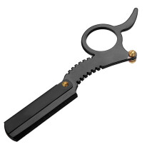 Professionelles Rasiermesser für eine gründliche Rasur, klassisches Design, zuverlässiges Rasiererlebnis, sicherer Griff, hygienisches,