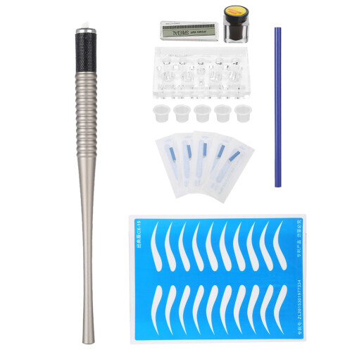 Microblading Marvel, Permanent Makeup Kit with Multi Functions, Including Disposable Needles for Safe and Hygienic Application For Halloween Parties 1