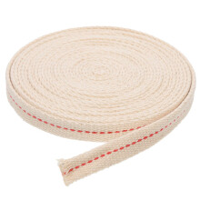 Oil Lamp Wicks Flat Braided Cotton 2.5 Cm Width 13 Ft Roll For Kerosene Lamps And Paraffin Burners DIY Lantern
