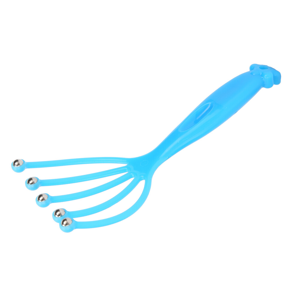 Blue Handheld Scalp Massager For Fatigue Relief Â 18X8x3cm