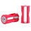 AAA to C Size Battery Adapter Converter, 4Piece, Solid Red Box Kit For Electronics And Emergencies 1