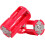 AAA to C Size Battery Adapter Converter, 4Piece, Solid Red Box Kit For Electronics And Emergencies 3