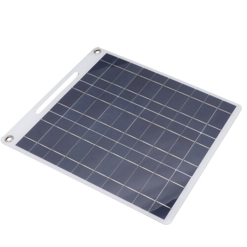 Panel solar flexible de 13 W, 5 V, 305x250 mm, doble USB 2