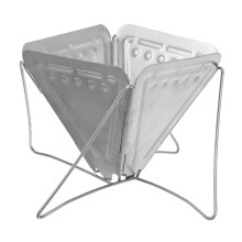 Foldable Coffee Dripper Stand Stainless Steel Filter For Camping Travel Outdoor Portable