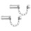 Door Chain Lock 8 Sets Heavy Duty Stainless Steel Security Chain for Home AntiTheft Inside Door 1