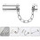 Door Chain Lock 8 Sets Heavy Duty Stainless Steel Security Chain for Home AntiTheft Inside Door 2