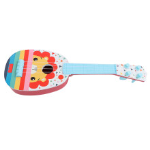 Kinder Ukulele Spielzeug, 4-saitige Kunststoff-Simulationsgitarre für Anfänger