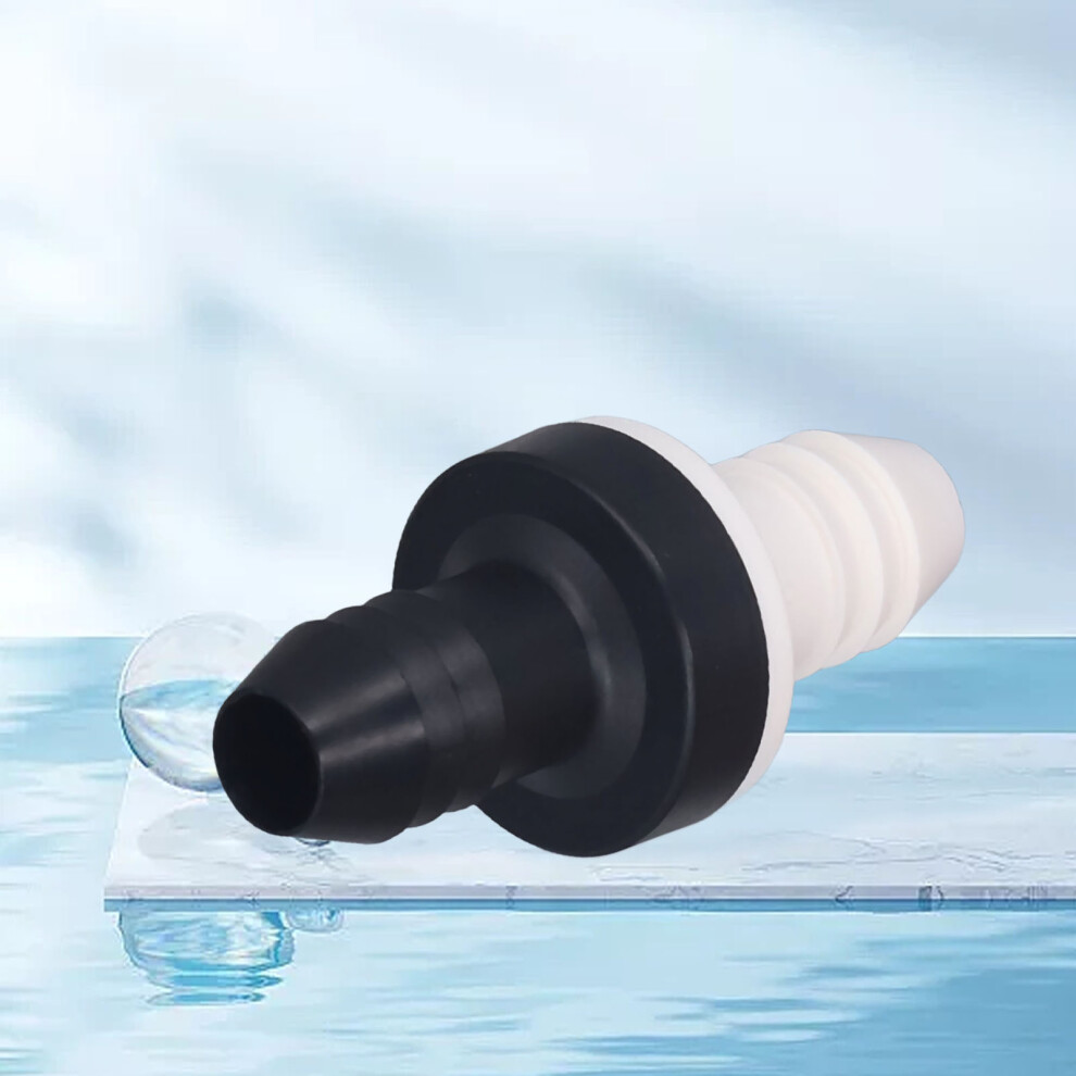 6Pcs Plastic Check Valve 1-Way Inline 7-10Mm For Liquids & Gases 9361378695108