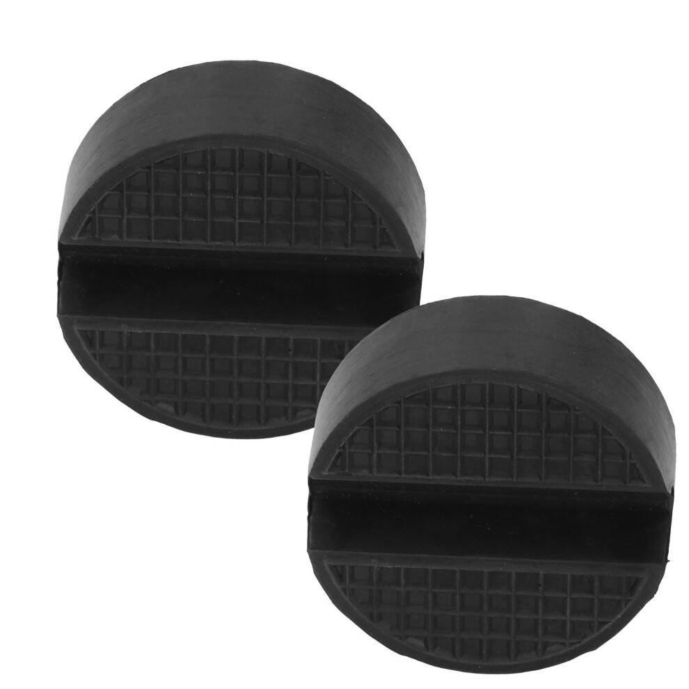 2Pcs Rubber Jack Pad Adapter, Universal Slotted Car Lift Protector 4021375081636