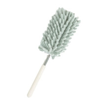 Telescopic Ceiling Fan Duster Removable Chenille Fabric Sleeve, Adjustable Length, Fits Most Ceiling Fans