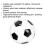 REGAIL Size 5 Soccer Ball Machine Stitched 21.5cm Explosion Proof 3