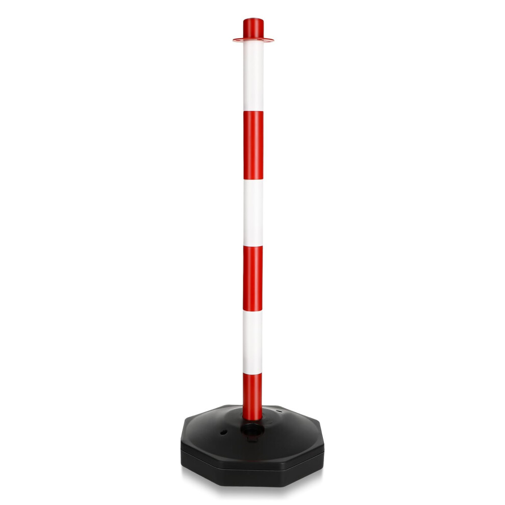 Parking Cones Traffic Delineator Post With Fillable Base Water Fillable Safety Cone For Garage Parking Lot 9187378792056
