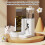 Automatic Feeders For Hamsters Easyly Cleaning-yellow 3