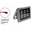 12V IR Illuminator for CCTV with 6 LED Infrared Light, Rainproof, Automatic Night Activation 3