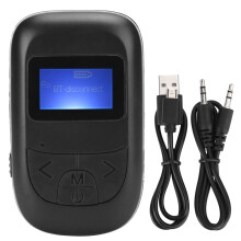 Glacadóir Tarchuradóra Bluetooth le Scáileán LCD, Oiriúntóir Fuaime Gan Sreang do Chórais Steirió Gluaisteáin agus Baile, Tarchuradóir agus