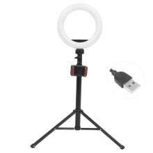 Kit di illuminazione professionale per foto e video, compatibile universalmente con anello luminoso per selfie da 8 pollici, compatto per i creatori